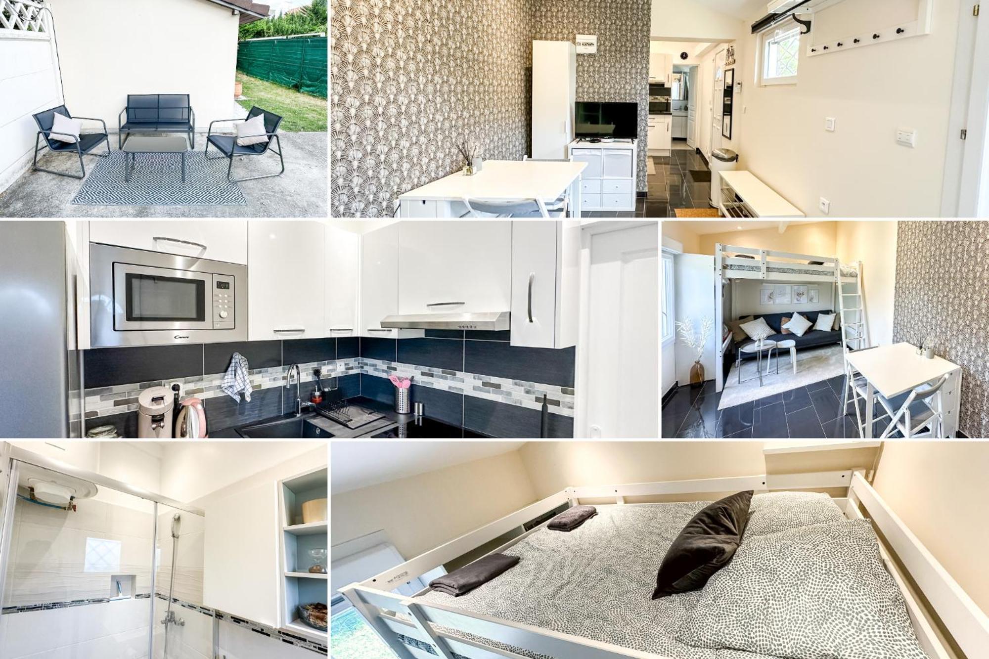 Le Comfy Nook - Tiny House Paris Cdg Disneyland Villeparisis Eksteriør billede